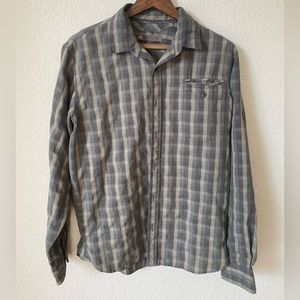 REI Hiking Quick Dry Breathable Button Down (Med)